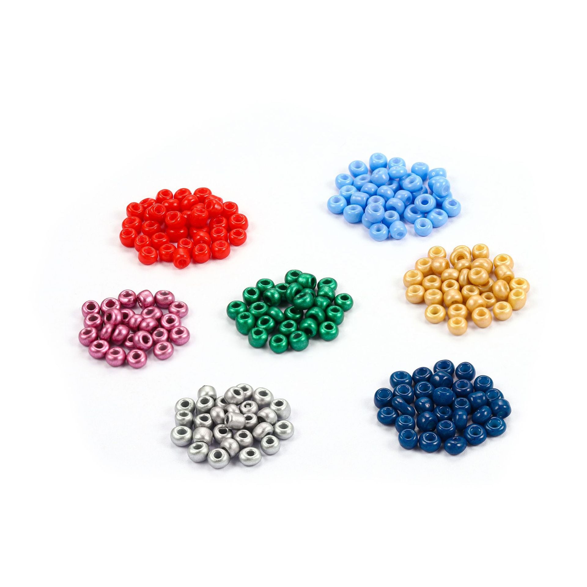Al por mayor 300 piezas/paquete de 4 mm de vidrio de color sólido Xiaomi Beads